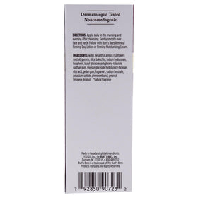 Burt's Bees bottle on morning shelf setting showing daily routine use
