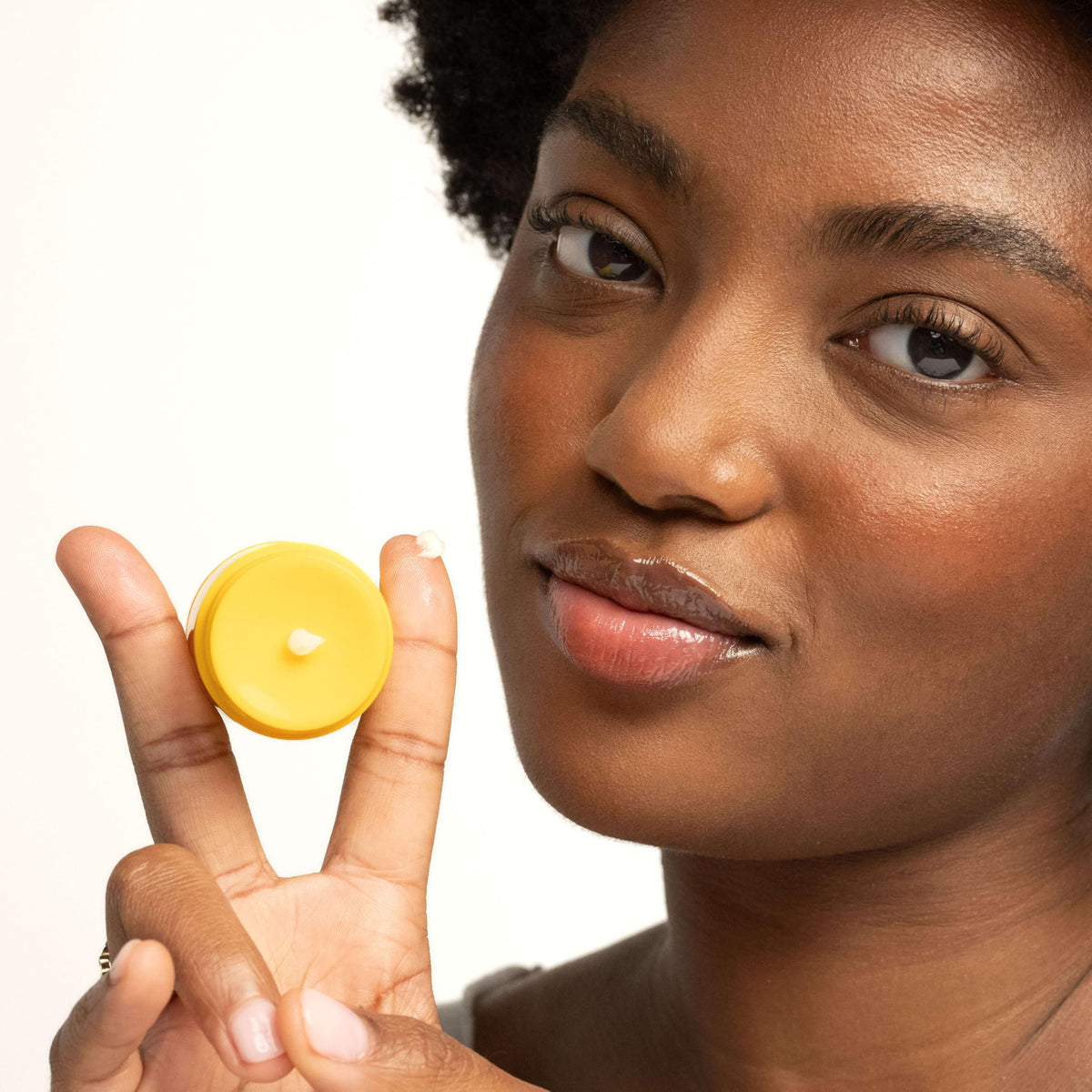 Burt's Bees Leaping Bunny badge indicating cruelty-free brand commitment