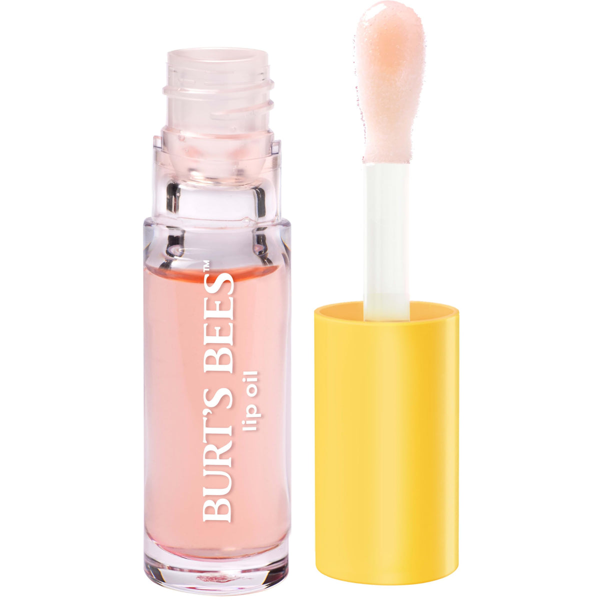Burt's Bees wand applicator close-up demonstrating precise, plush application benefit