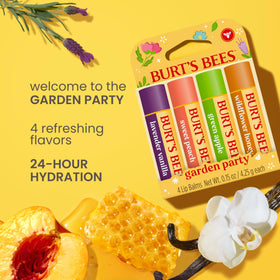 Burt's Bees close-up of balm texture highlighting smooth, non-greasy finish