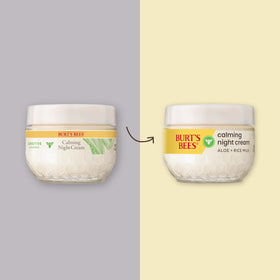 Burt's Bees cream texture closeup highlighting smooth hydration