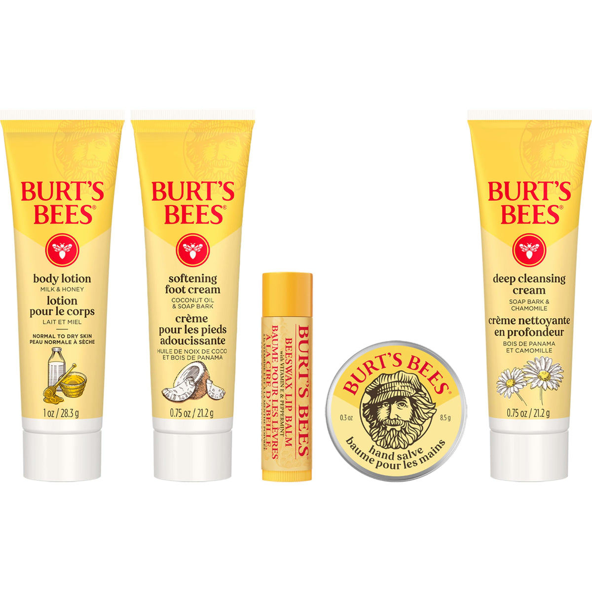 Burt's Bees deep cleansing cream tube close-up showing texture