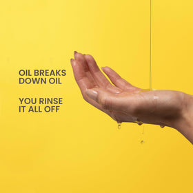 Burt's Bees in-use removing makeup to reveal clean, nourished-looking skin