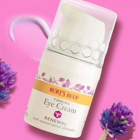 Burt's Bees ingredient label close-up listing bakuchiol and vitamin E for clarity