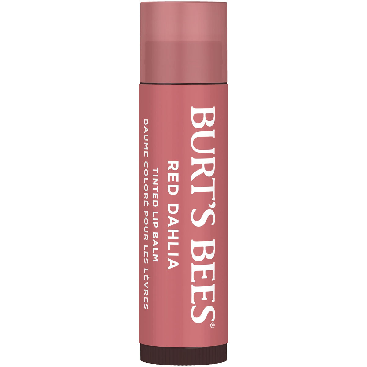 Burt's Bees close-up twist-up balm tip highlighting smooth application and hydration