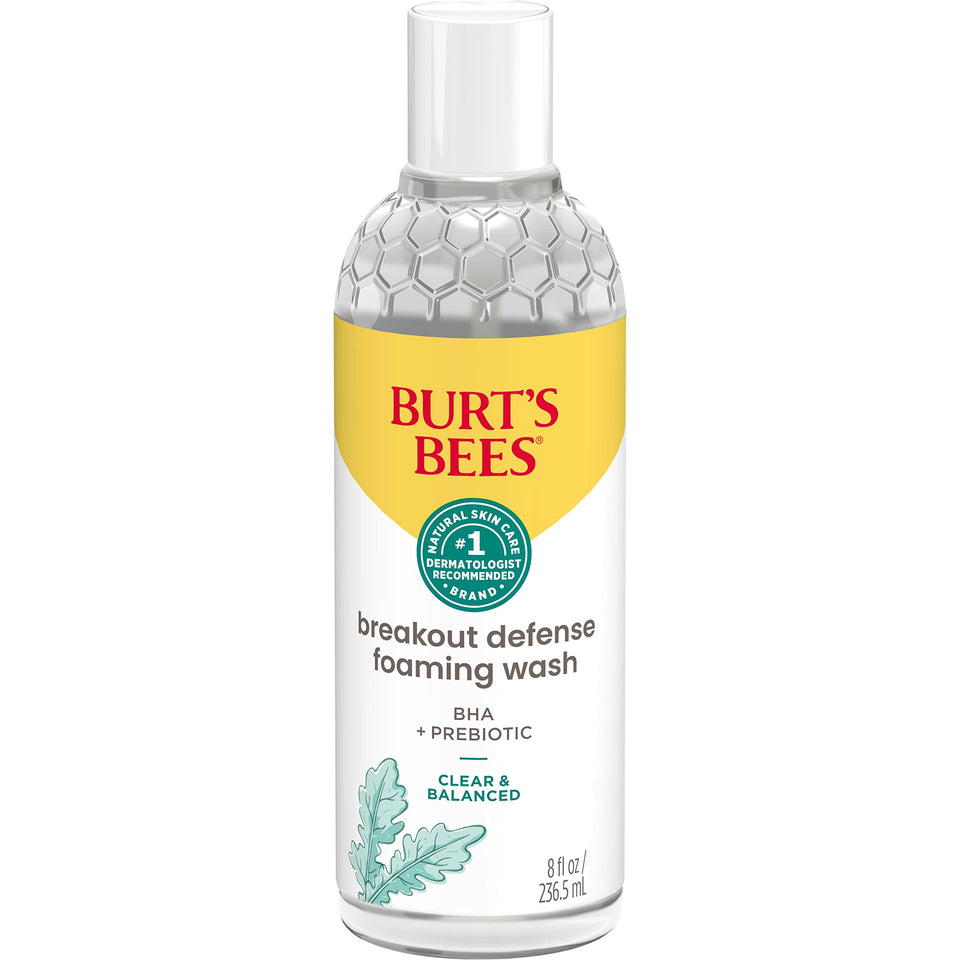 Burt's Bees front label showing product name and benefits