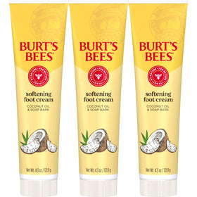 Burt's Bees front packaging showing product trio and natural formula benefits