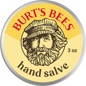 Burt's Bees front tin showing label and compact size for travel convenience