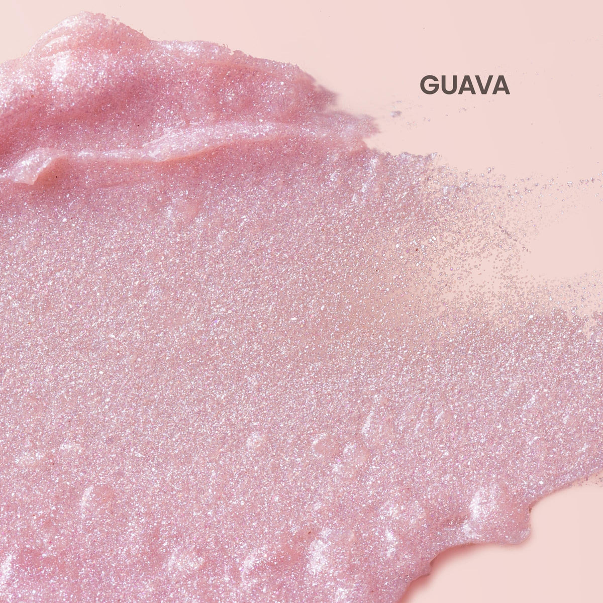 Burt's Bees guava open stick tip closeup showing smooth application benefit