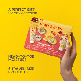 Burt's Bees two hand creams side-by-side demonstrating lightweight and rich hydration