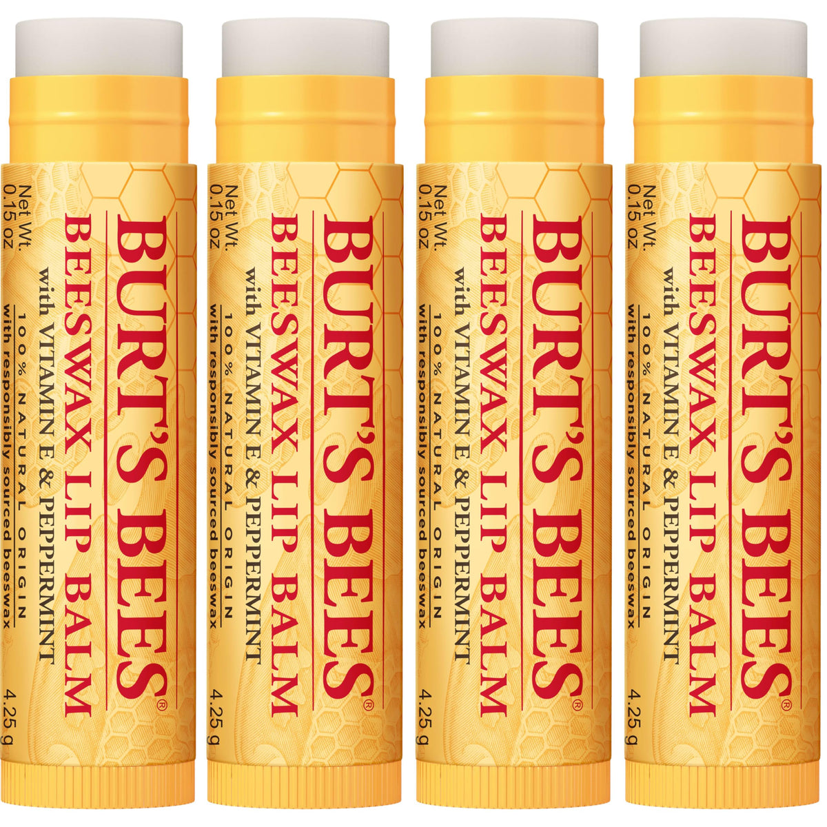 Burt's Bees in a purse lifestyle shot for convenient daily carry