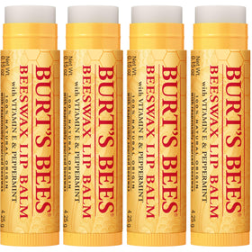 Burt's Bees in a purse lifestyle shot for convenient daily carry