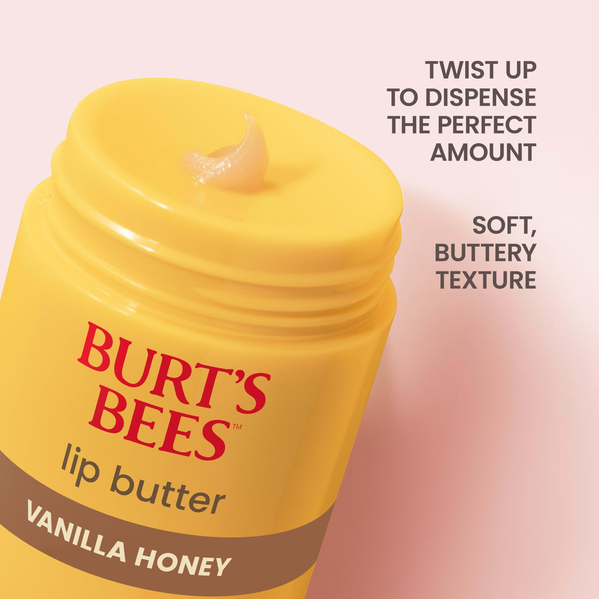 Burt's Bees shea and mango butters with beeswax ingredient focus benefits