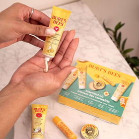 Burt's Bees lifestyle display as an unwrapped Mother's Day gift