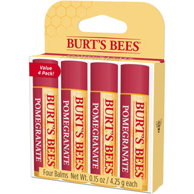 Burt's Bees used outdoors on lips showing protection and refreshment