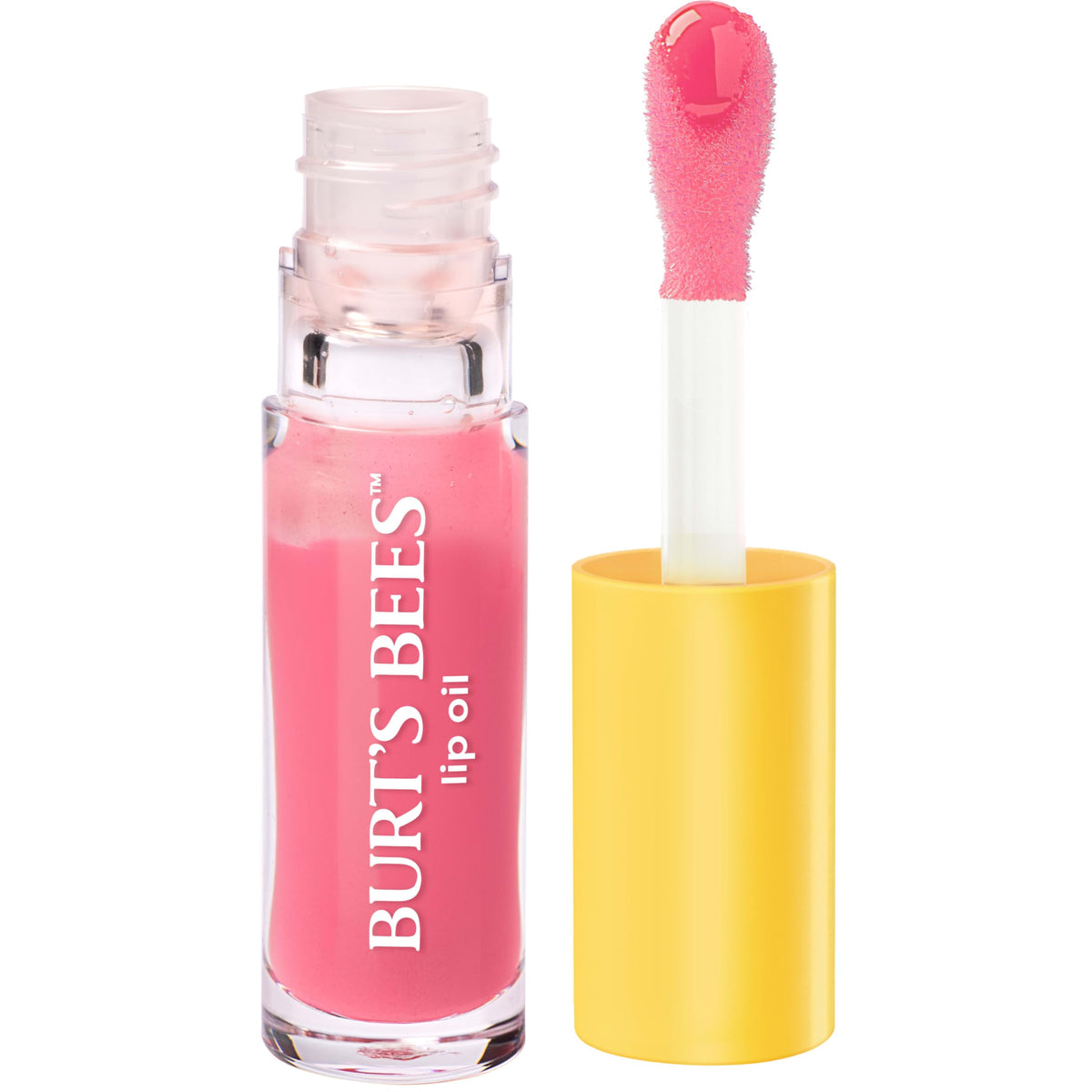 Burt's Bees wand applicator close-up for precise, even Pink Sky application
