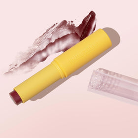 Burt's Bees label detail showing natural-origin claims and clean ingredient callouts