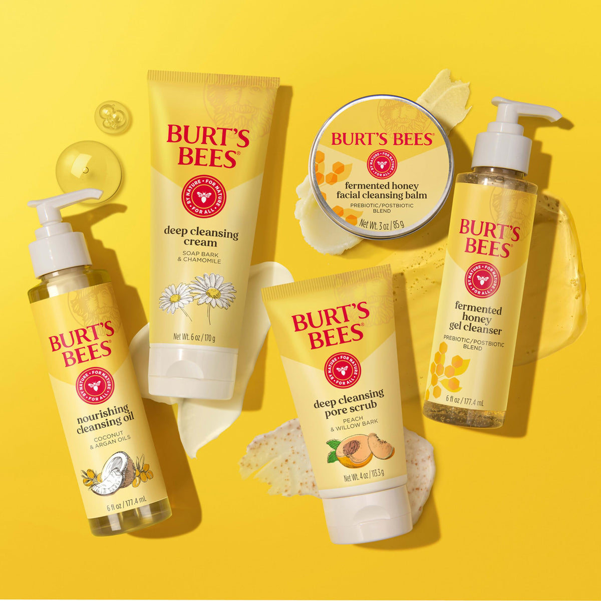 Burt's Bees three tubes stacked illustrating multipack value and convenience