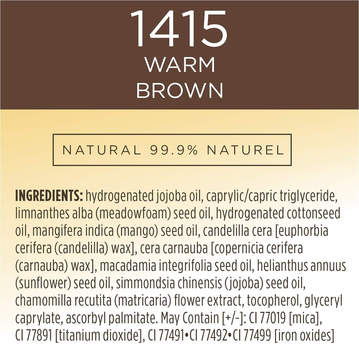 Burt's Bees packaging sustainability label emphasizing responsibly sourced materials