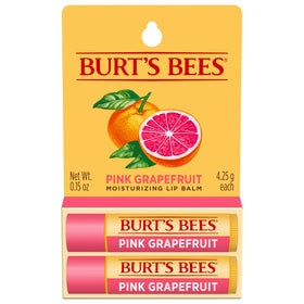 Burt's Bees front packaging showing two tubes and brand clarity