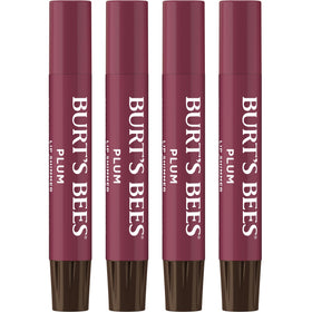 Burt's Bees plum front packaging showing recyclable carton and shade