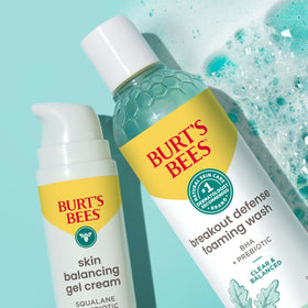 Burt's Bees inulin plant source visual conveying microbiome support