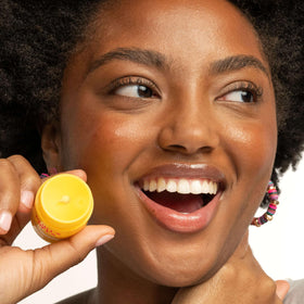 Burt's Bees recyclable carton and label highlighting cruelty-free certification