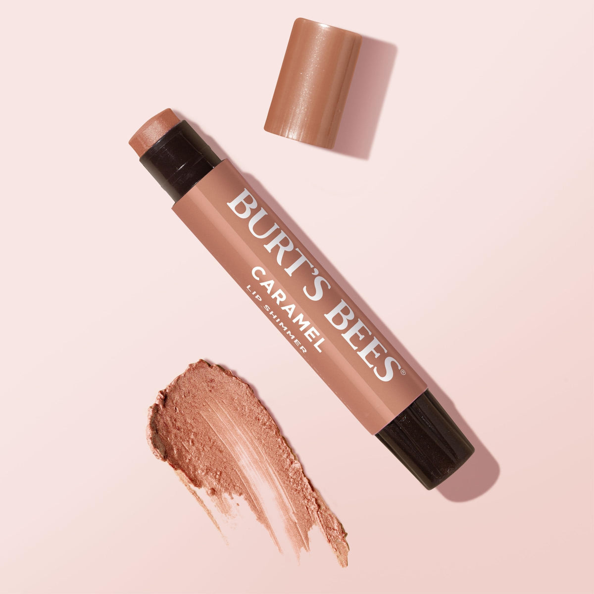 Burt's Bees recyclable carton with sticks showing eco-friendly packaging benefit