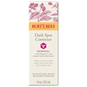 Burt's Bees front packaging showing product and natural branding benefits