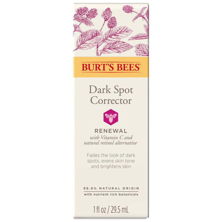 Burt's Bees front packaging showing product and natural branding benefits