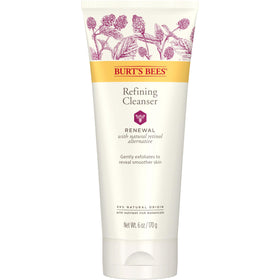 Burt's Bees front packaging showing cleanser and benefits