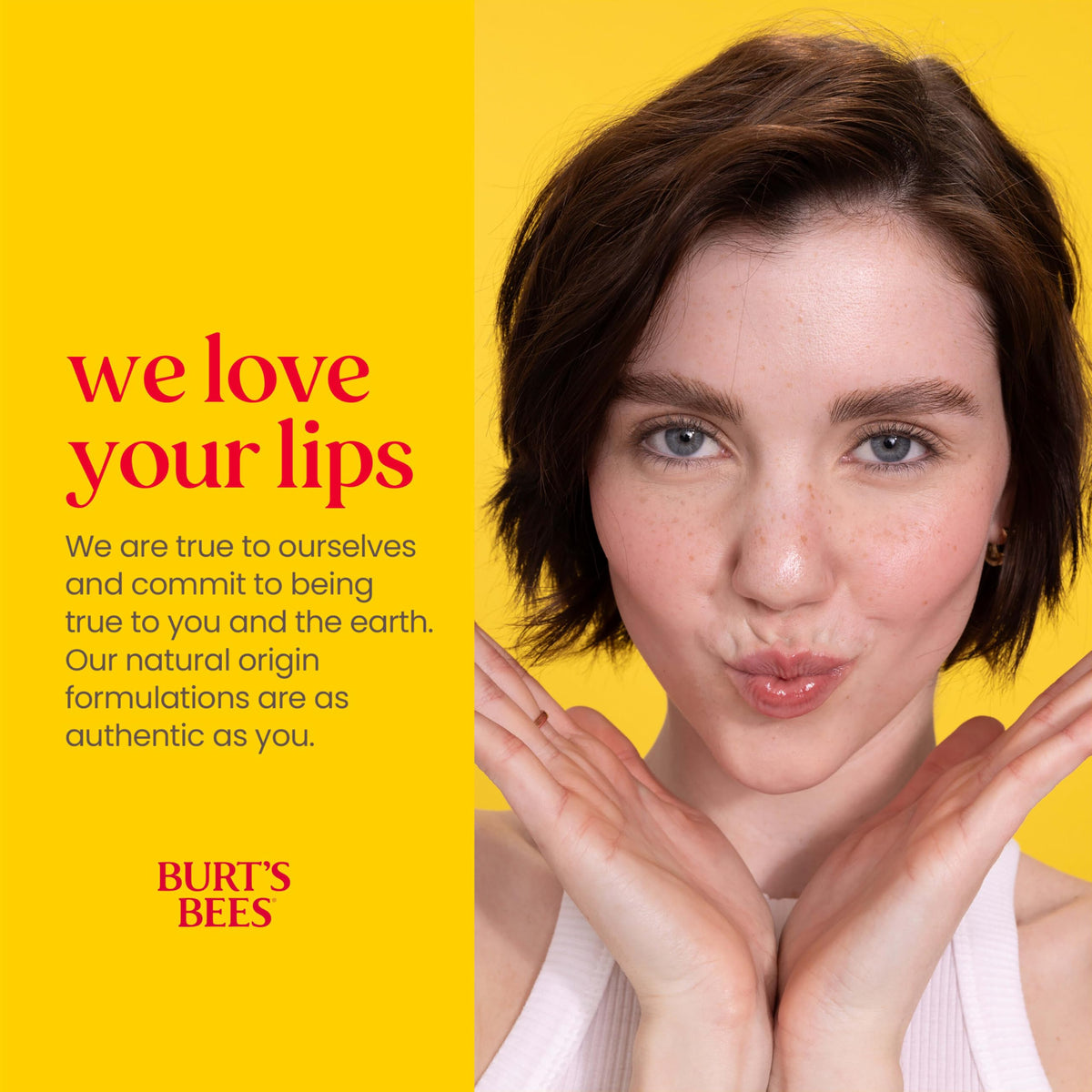 Burt's Bees beeswax ingredient image showing responsibly sourced natural sealant