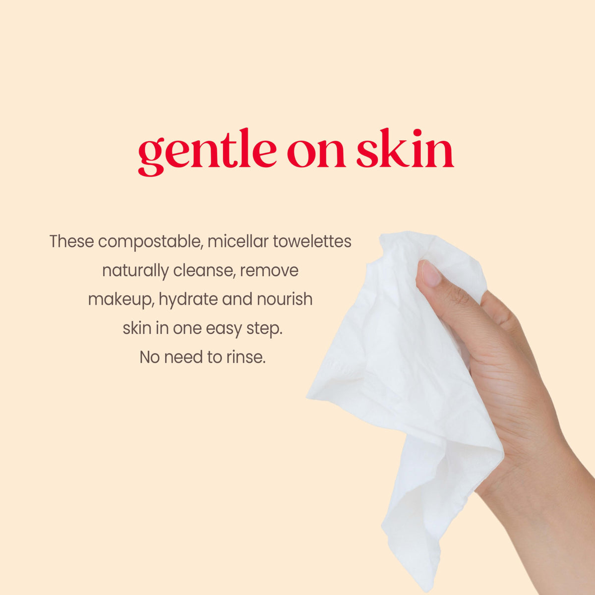 Burt's Bees pack held in hand to show size and portability benefit