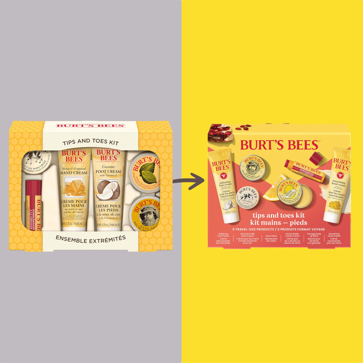Burt's Bees softening foot cream tube detail highlighting coconut oil soothing benefits