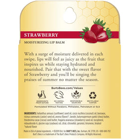 Burt's Bees tube inside a purse signaling convenient on-the-go care