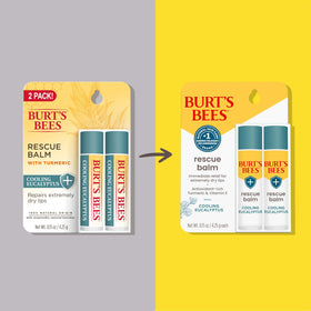 Burt's Bees close-up texture of balm revealing smooth, hydrating consistency and nourishment