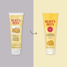Burt's Bees cream texture close-up illustrating rich, non-greasy absorption
