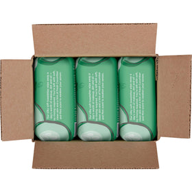 Three-pack of Burt's Bees cucumber and mint wipes grouped for value