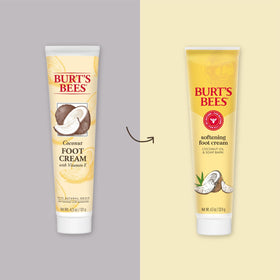 Burt's Bees close-up of tube cap and cream texture highlighting easy dispensing