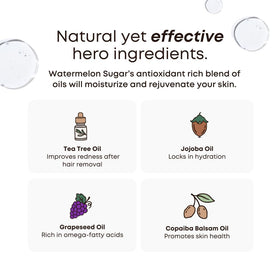 Bushbalm bottle staged in bathroom routine illustrating easy daily use benefit
