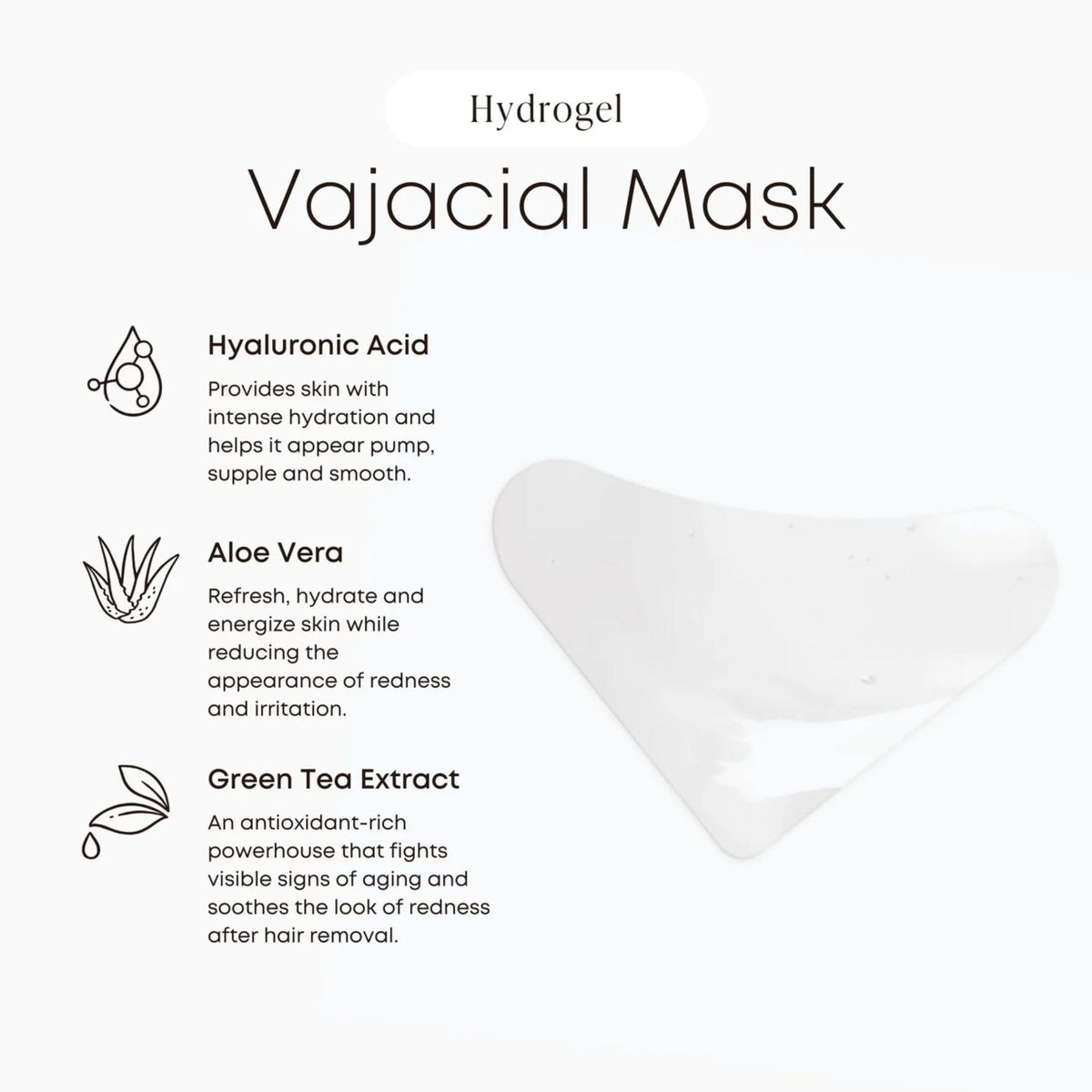 Bushbalm ingredient label with serum droplets showing key actives