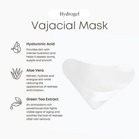 Bushbalm ingredient label with serum droplets showing key actives