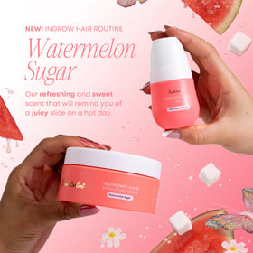 Bushbalm set on bathroom vanity showing routine-ready skincare ritual