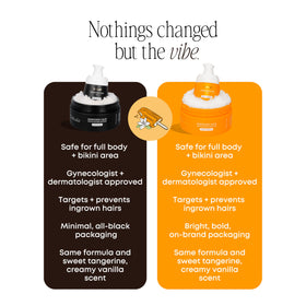 Bushbalm duo displayed on bathroom vanity conveying a calming skincare routine