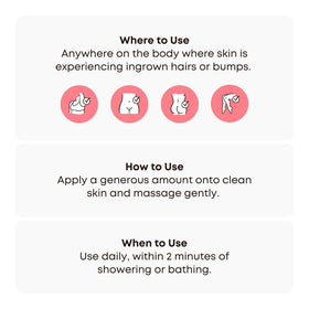 Bushbalm oil being applied to skin demonstrating soothing post-shave relief