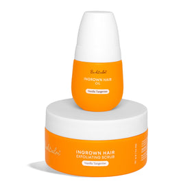 Bushbalm front packaging showing the Vanilla Tangerine duo and benefits