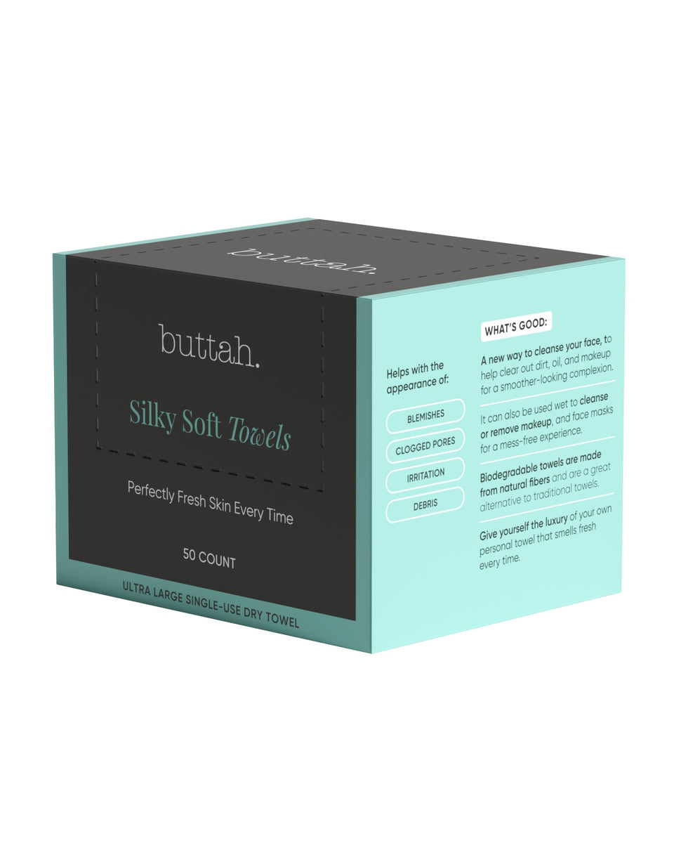 buttah by Dorion Renaud front packaging showing 50-count convenience