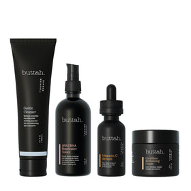buttah. Supreme Kit front packaging shows full set and benefits