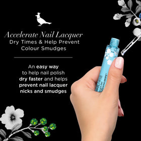 butter LONDON close-up of dropper releasing lightweight oil for quick absorption