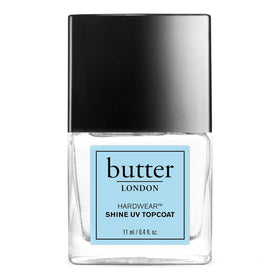 butter LONDON front bottle showing glossy topcoat benefit